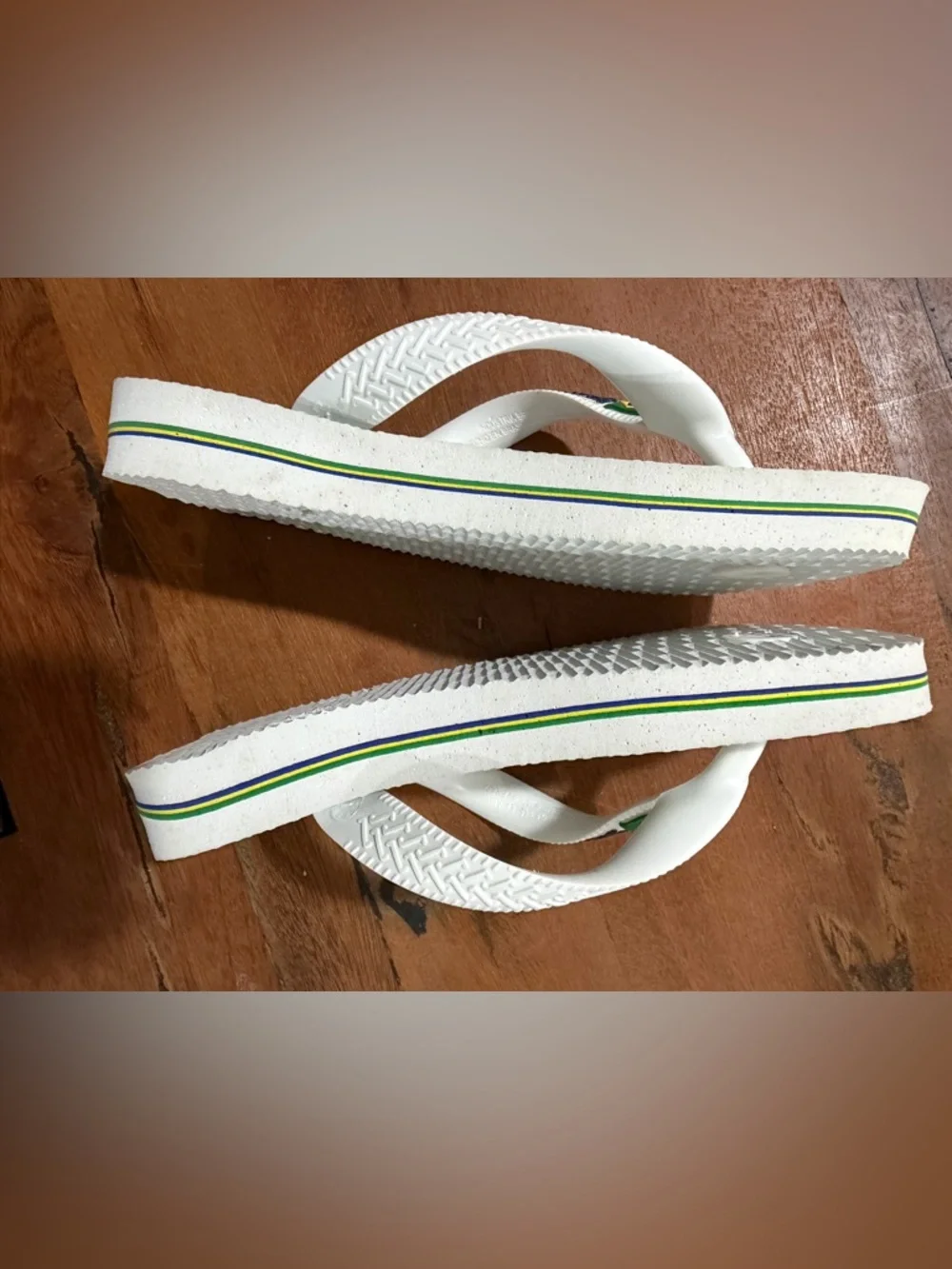 Havaianas white flip